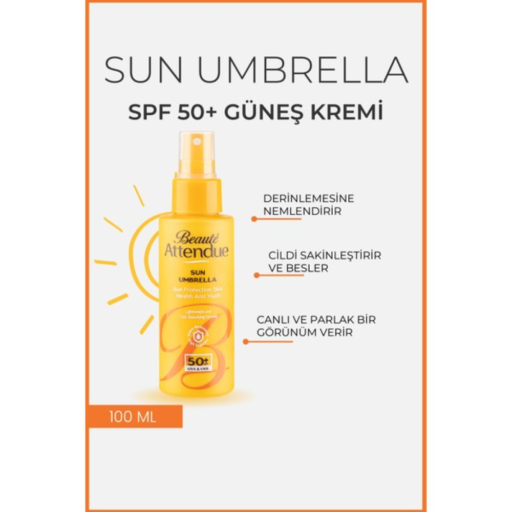 Beaute Attendue Nemlendirici Yüksek Korumalı Spf50+ Vücut Güneş Kremi Sprey Oto Boyaları Fiyatı