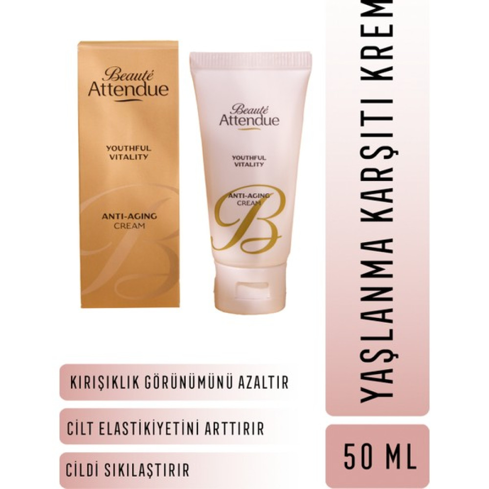 Beaute Attendue Yaşlanma Karşıtı Krem 50 ml Anti-Aging / Yaşlanma Karşıtı Fiyatı