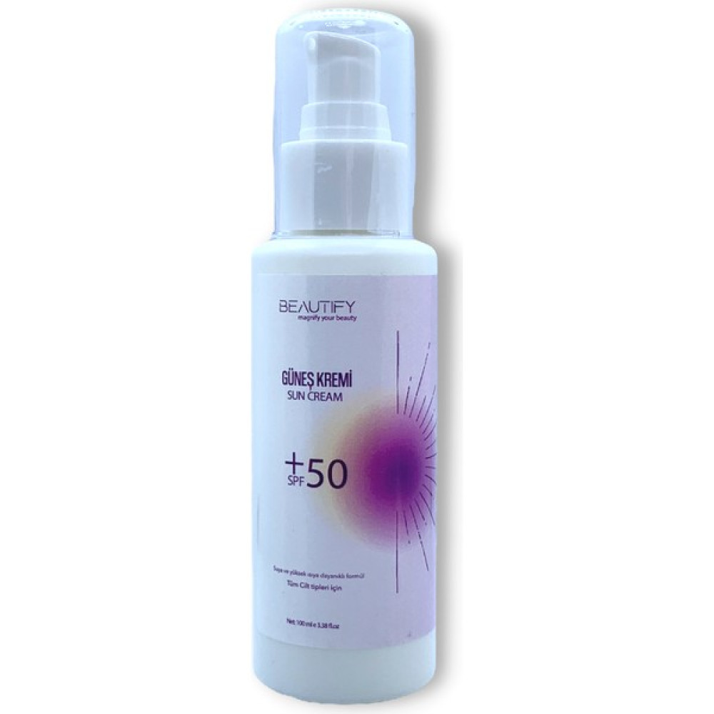 Beautify Beautify-Güneş Kremi +50 Spf Güneş Kremleri ve Losyonları Fiyatı