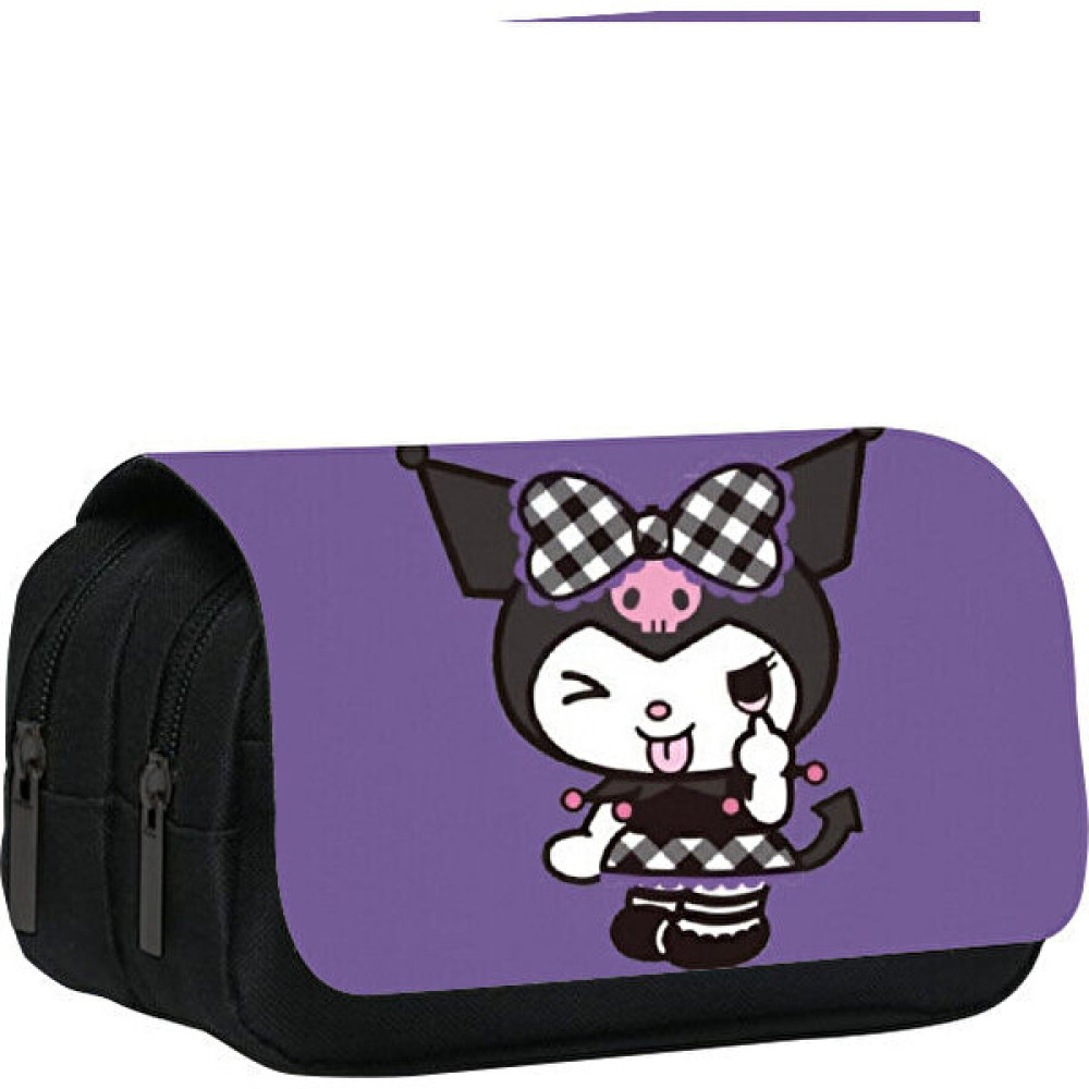 Beautifyy Kuromi Karikatür Çift Katmanlı Kalem Kılıfı Kuromi Sevimli Çevrede Büyük Kapasiteli Kalem Kılıf Kılıf Kılıf (Yurt Dışından) - Mor Kalemlik (Kalem Kutusu) Fiyatı