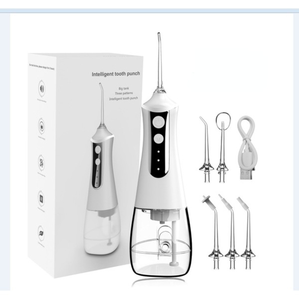 Beautifyy Oral Irrigator Diş Ölçekleyici 4 Hız Ayarı Diş Duşu Taşınabilir Diş Su Jeti 300 ml Ipx6 Su Geçirmez Diş Temizleyici (Yurt Dışından) - Beyaz Şarjlı Diş Fırçası ve Aksesuarları Fiyatı