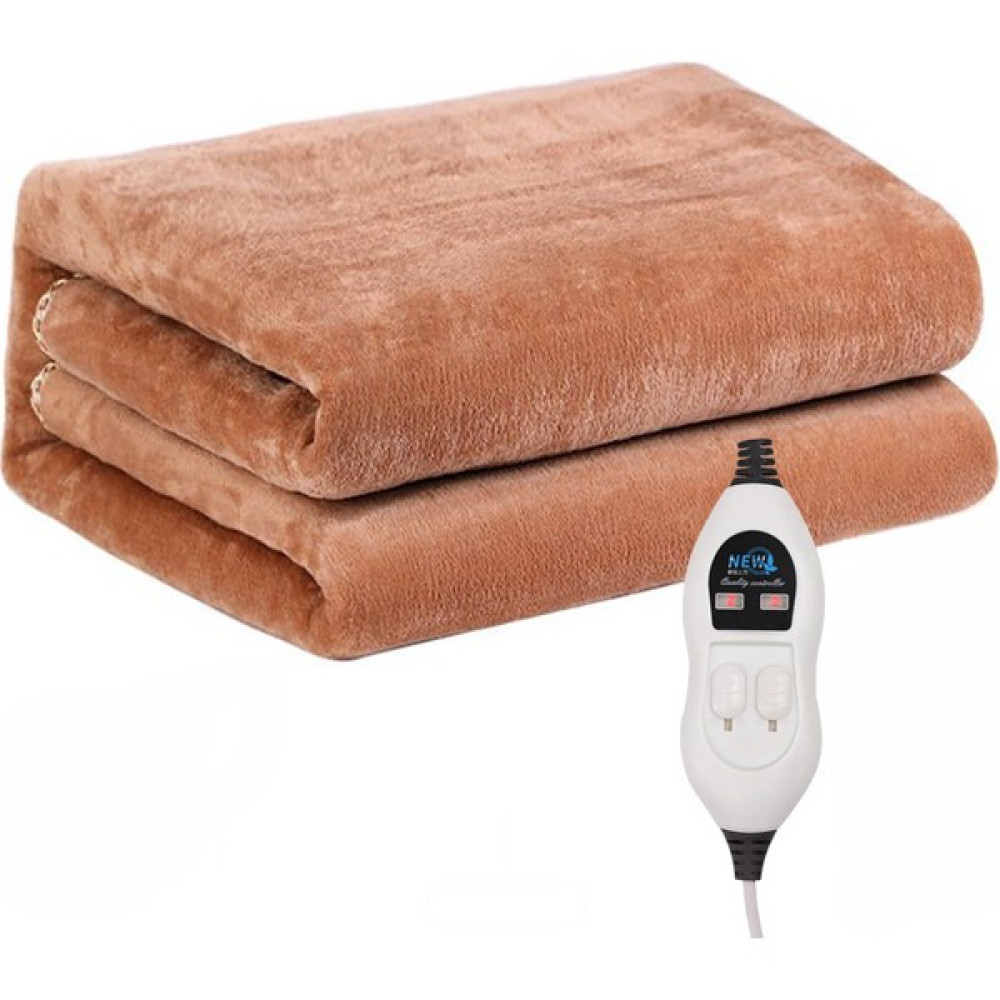 Beautifyy Pazen Elektrikli Battaniye Çift Çift Kontrol Tek Üçlü Isıtma Pedi Elektrikli Battaniye (Yurt Dışından) - 180 x 120 cm - Kahverengi Elektrikli Battaniyeler Fiyatı
