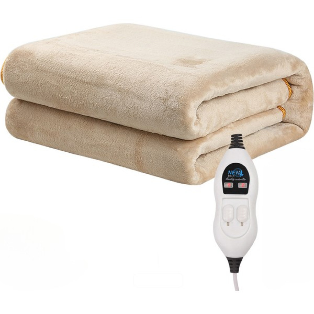 Beautifyy Pazen Elektrikli Battaniye Çift Çift Kontrol Tek Üçlü Isıtma Pedi Elektrikli Battaniye (Yurt Dışından) - 180 x 90 cm - Haki Elektrikli Battaniyeler Fiyatı