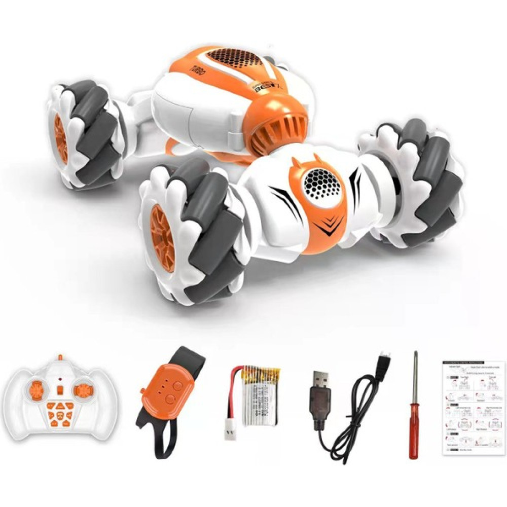 Beautifyy Rc Stunt Arabası Rc Drift Araba 2.4ghz 4WD Dönen (Yurt Dışından) - Turuncu Oyuncak Araç Fiyatı