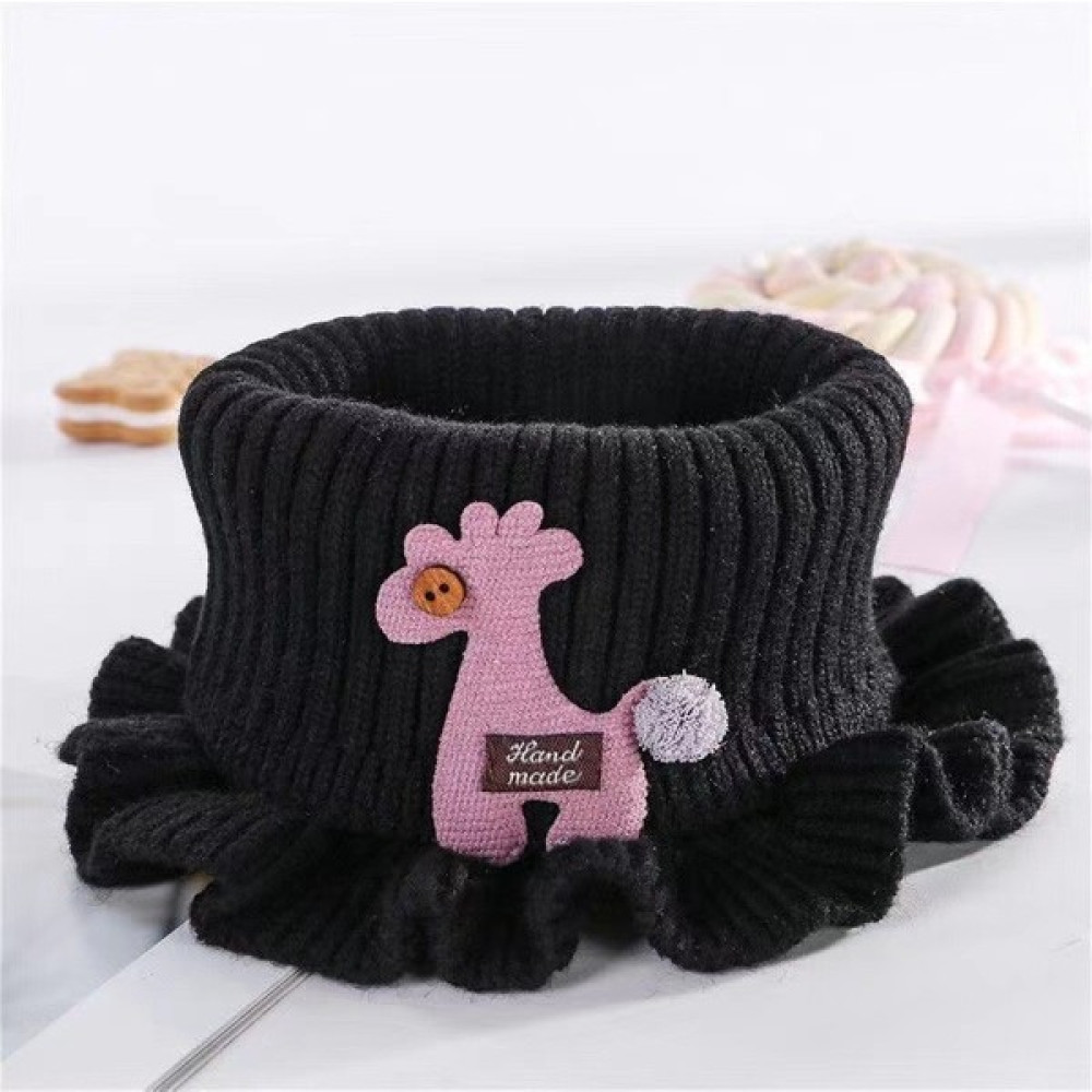 Beautifyy Sonbahar ve Kış Yün Geyik Eşarp Sevimli Erkek ve Kadın Bebek Karikatür Tarzı Boyun Koruyucu Çocuk Örme Eşarp Boyun Eşarp (Yurt Dışından) Eşarp Fiyatı