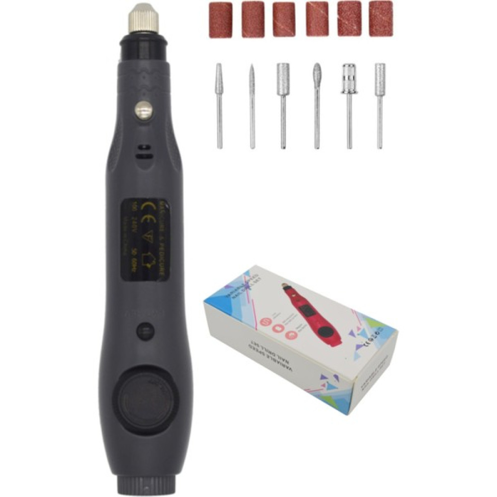 Beauty Box Cosmetic Güçlü Tırnak Törpü Seti Yeni Trend Usb'li Üstün Tasarım Nail Drill Nail Art Yeşil Renk Manikür / Pedikür Malzemeleri ve Setleri Fiyatı