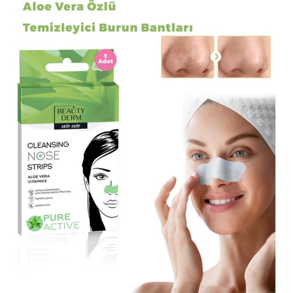 Beauty Derm Burun Bandı Siyah Nokta Ve Gözenek Temizleyici Akne ve Sivilce Bakımı Fiyatı