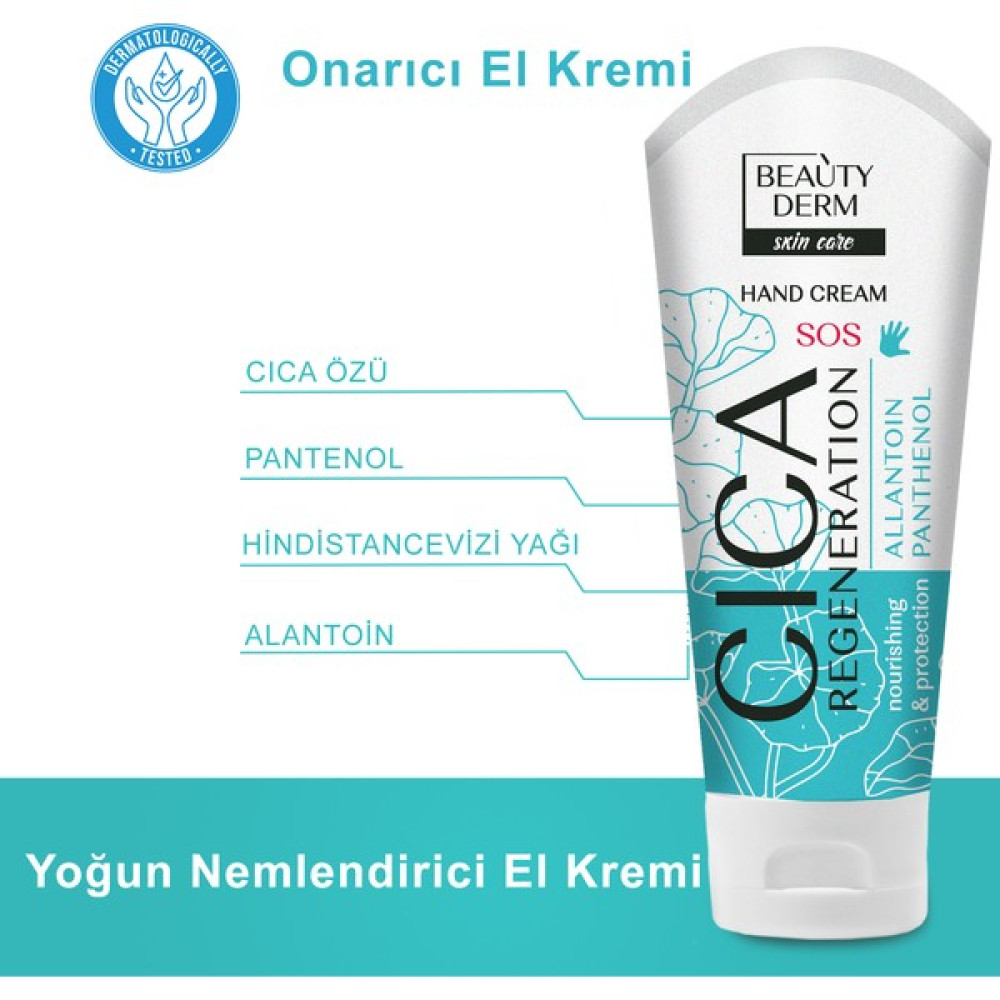 Beauty Derm Cica Rejenerasyon El Kremi 75 Ml El Bakımı Fiyatı