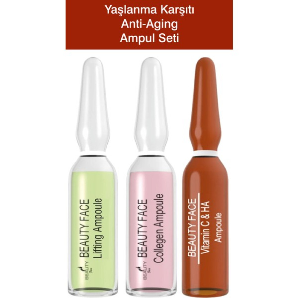 Beauty Face Yaşlanma Karşıtı Anti Aging Ampul Seti 6’lı Anti-Aging / Yaşlanma Karşıtı Fiyatı