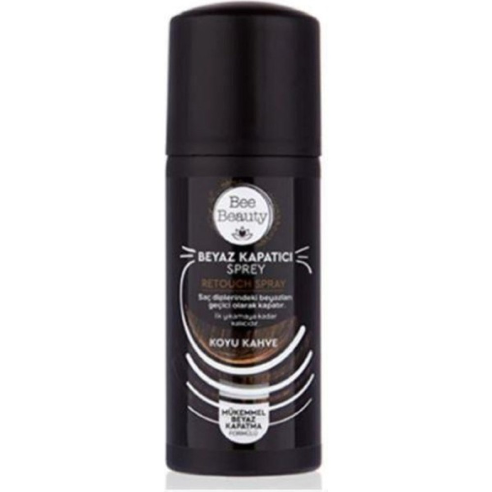 Beauty Koyu Kahve Beyaz Kapatıcı Sprey 75 ml Saç Şekillendirici Sprey Fiyatı