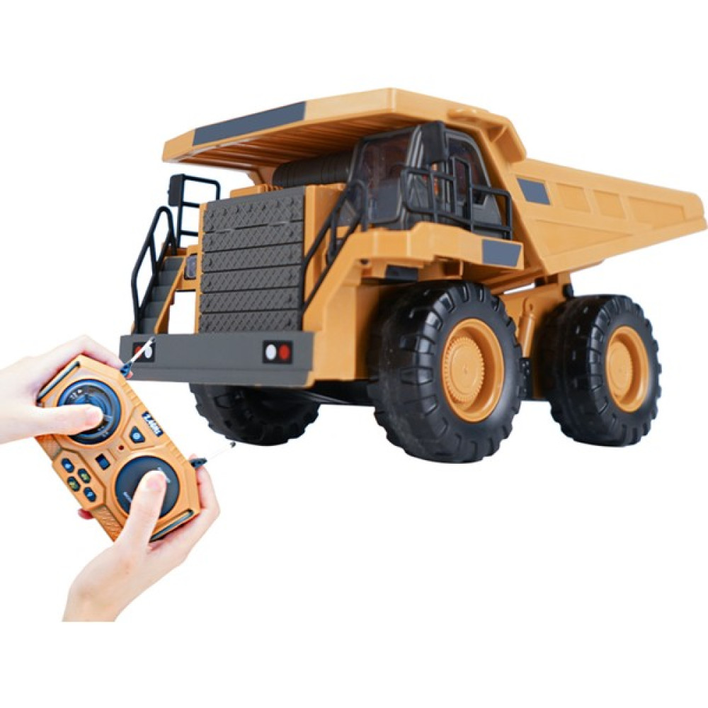 Beauty Life Rc Damperli Kamyon 1/24 2.4ghz 9ch Rc Inşaat Kamyonu (Yurt Dışından) - Sarı RC Araçlar ve Aksesuarları Fiyatı