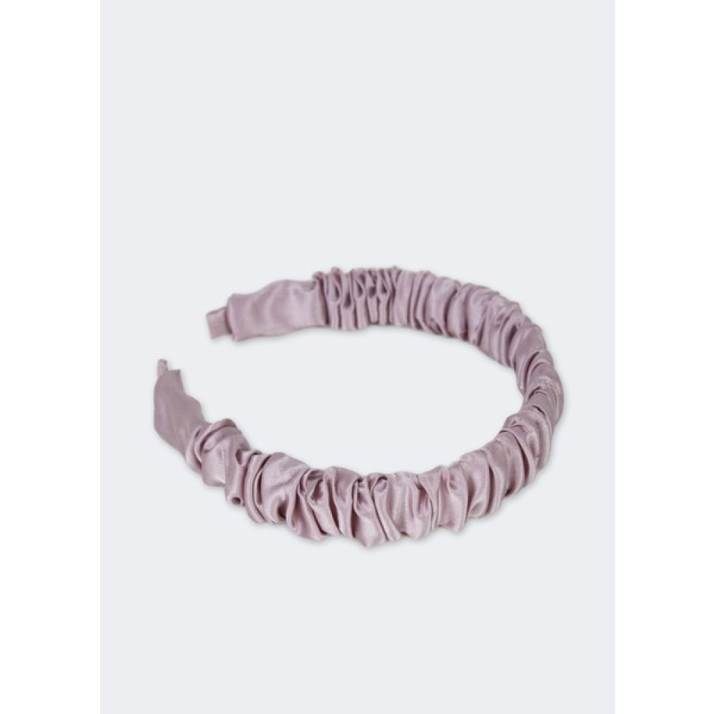 Beauty Pillow %100 İpek Büzgülü Taç Lila Renk Toka, Taç & Saç Bandı Fiyatı