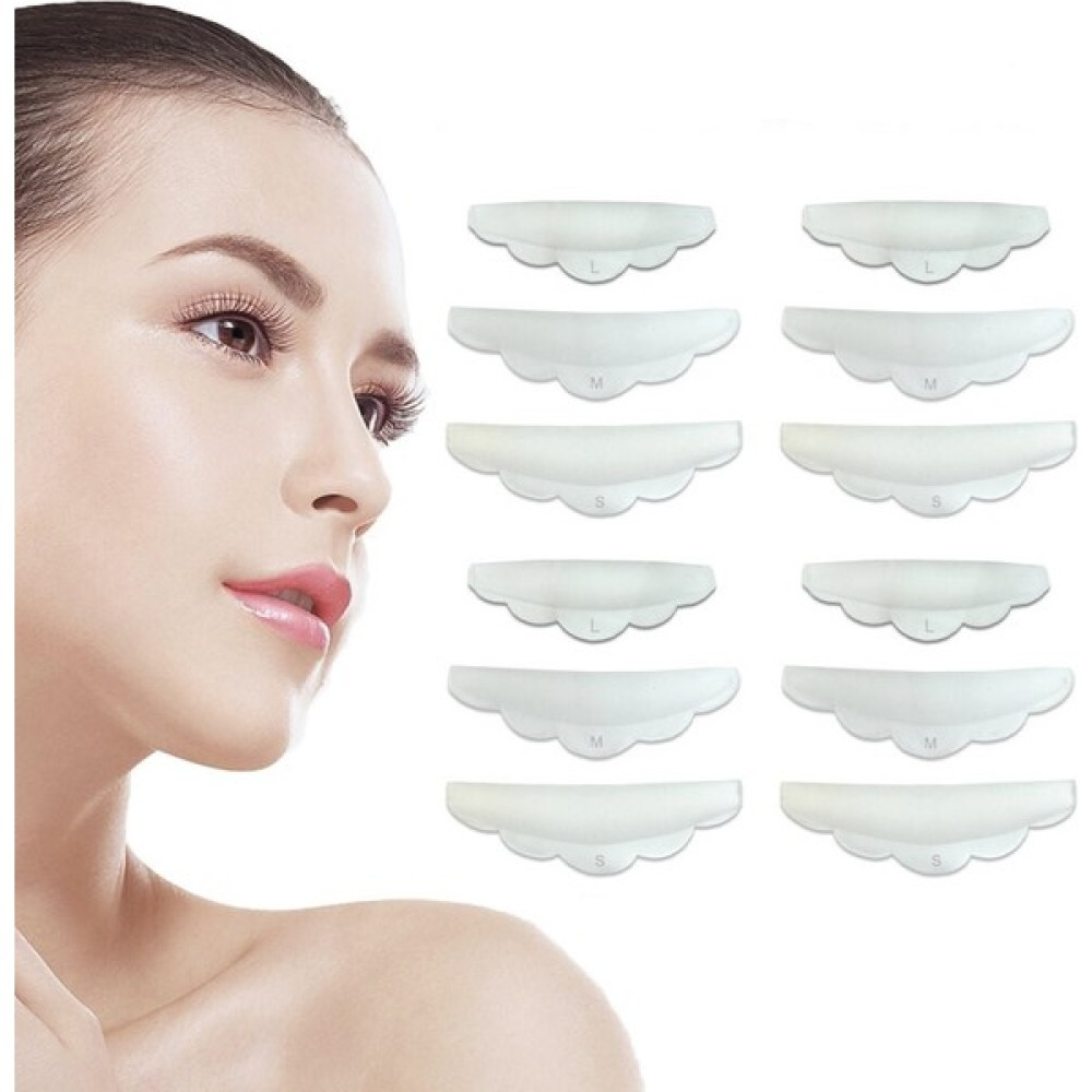 Beauty Silikon Kirpik Lifting Pedleri / Kokusuz Kirpik Perma Pedleri 10 Adet - BEYAZ Takma Kirpik Ürünleri Fiyatı
