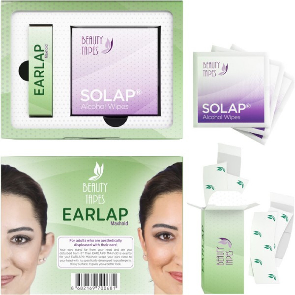 Beauty Tapes Earlap Max Hold Kozmetik Kepçe Kulak Düzeltici Bant Cilt ve Yüz Bakımı Fiyatı