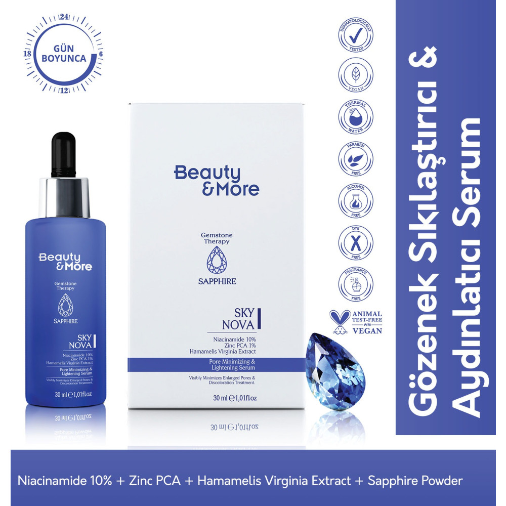Beauty&More Safir Sky Nova Gözenek Sıkılaştırıcı & Aydınlatıcı Se Diğer Fiyatı