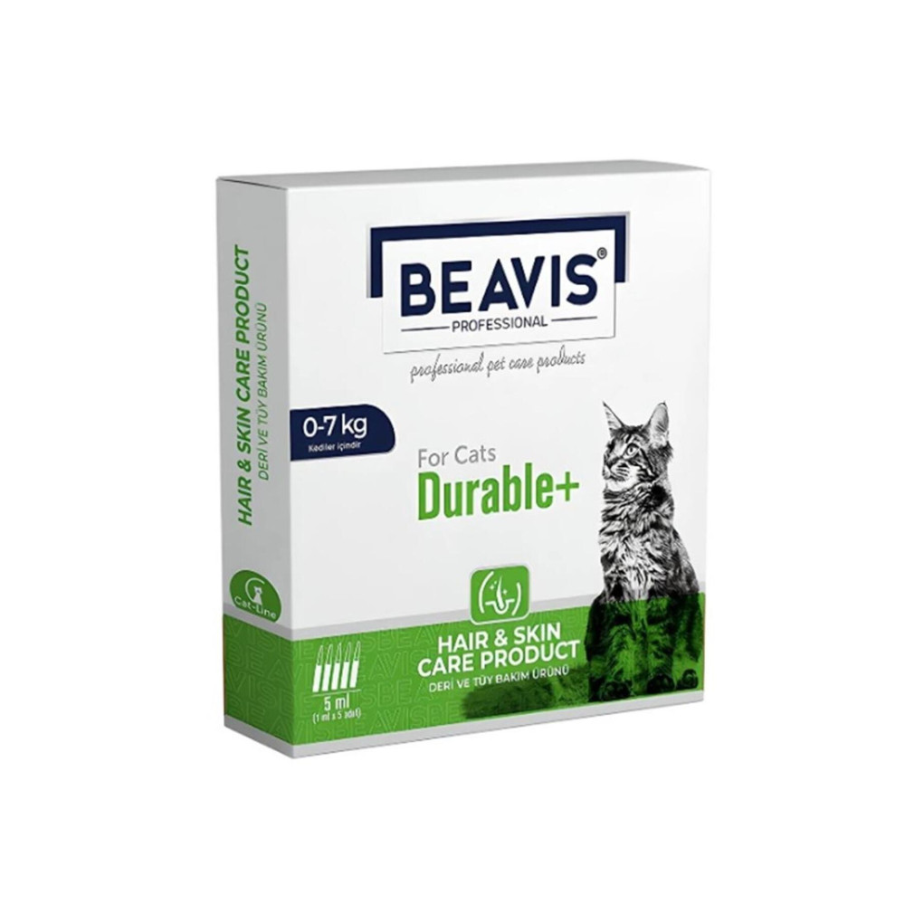 BEAVIS Professional Cat Hair Skin Care Kedi Deri Ve Tüy Bakım Bit Pire Kene Ense Damla 5 Adet X 1 ml Evcil Hayvan Ürünleri Fiyatı