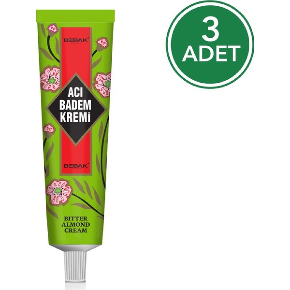 Bebak Acı Badem Kremi 30 ml Tüp 3 Adet Oto Boyaları Fiyatı