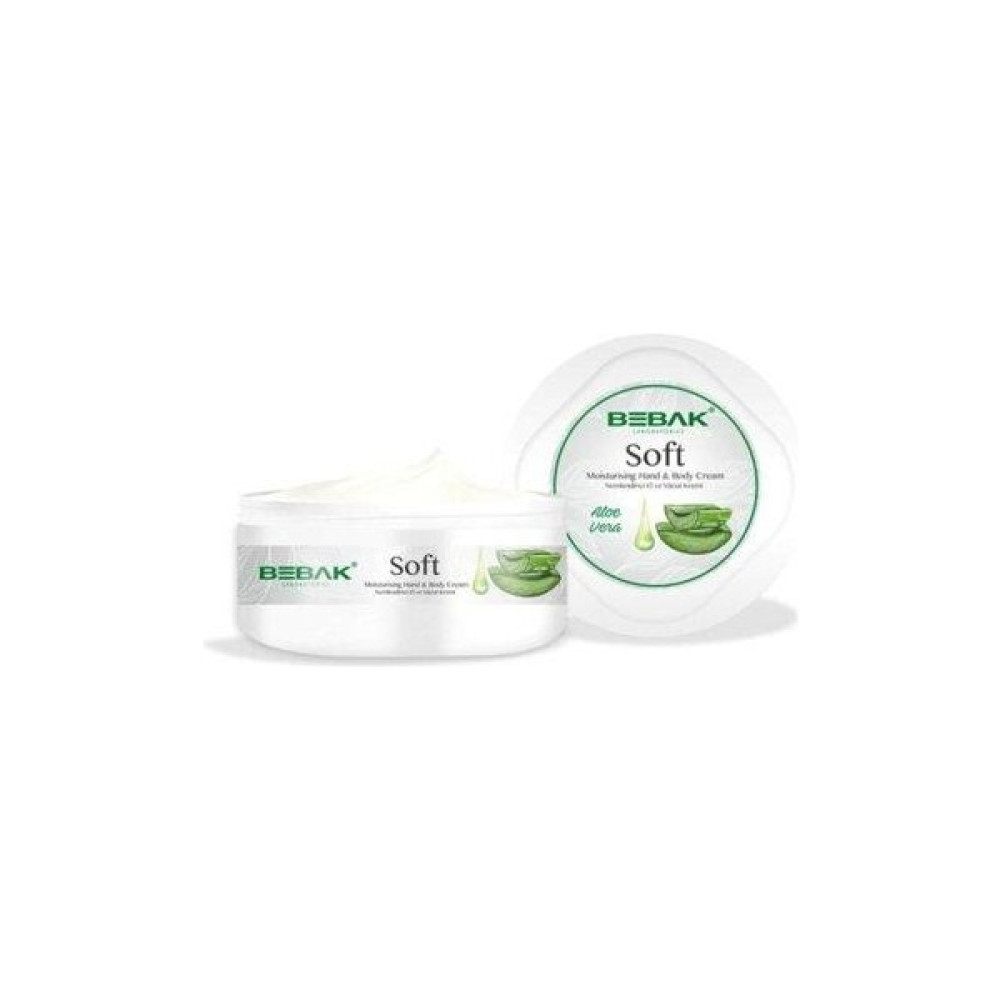 Bebak Marka: Bebak Nemlendirici El & Vücut Kremi - Soft Aleo &ra Moisturising Hand & Body Cream 300 ml 86 - 4 Oto Boyaları Fiyatı