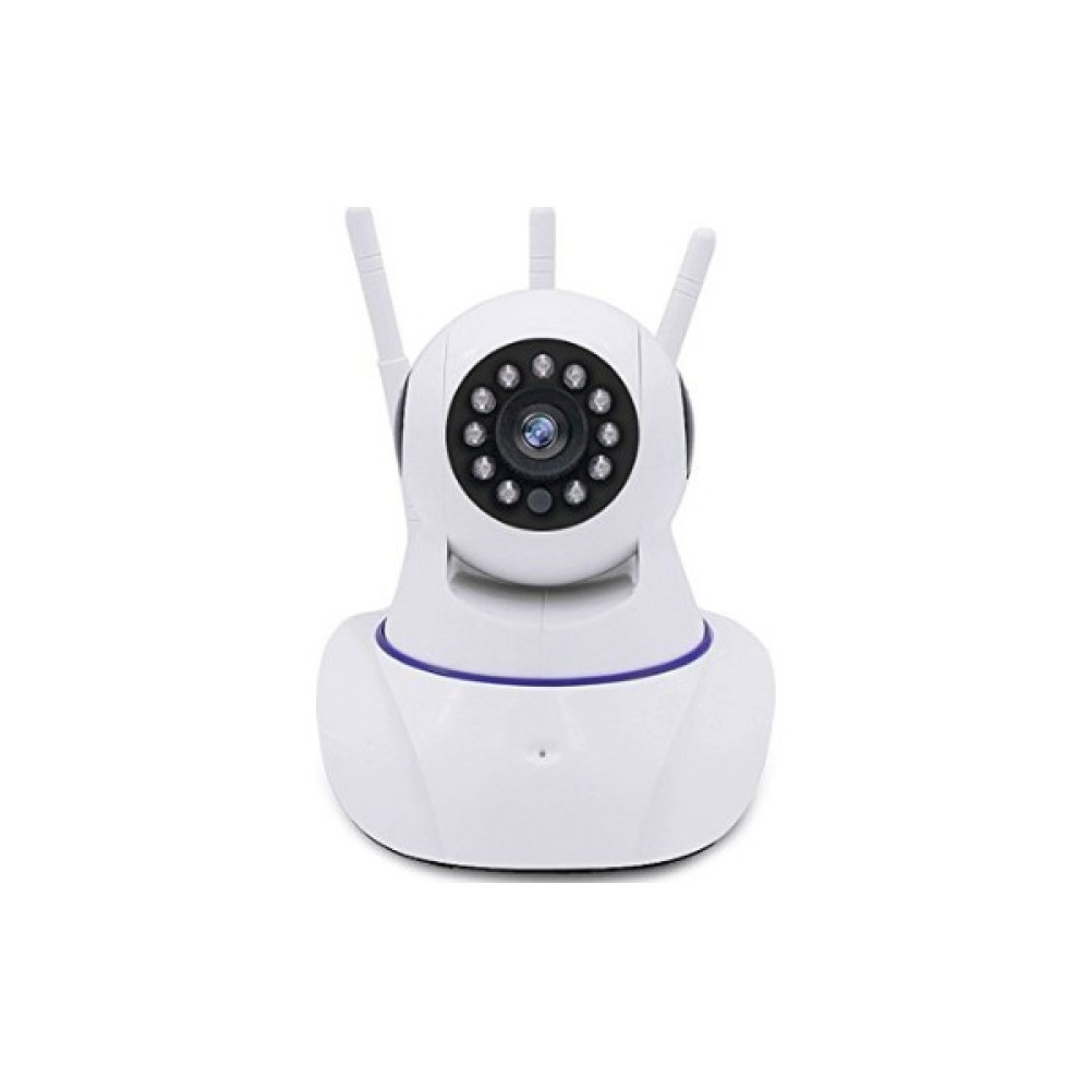 Bebbee HD 360 Derece Wifi IP Kamera Gece Görüş 3 Antenli Güvenlik ve Bebek İzleme Kamerası Güvenlik Kameraları Fiyatı