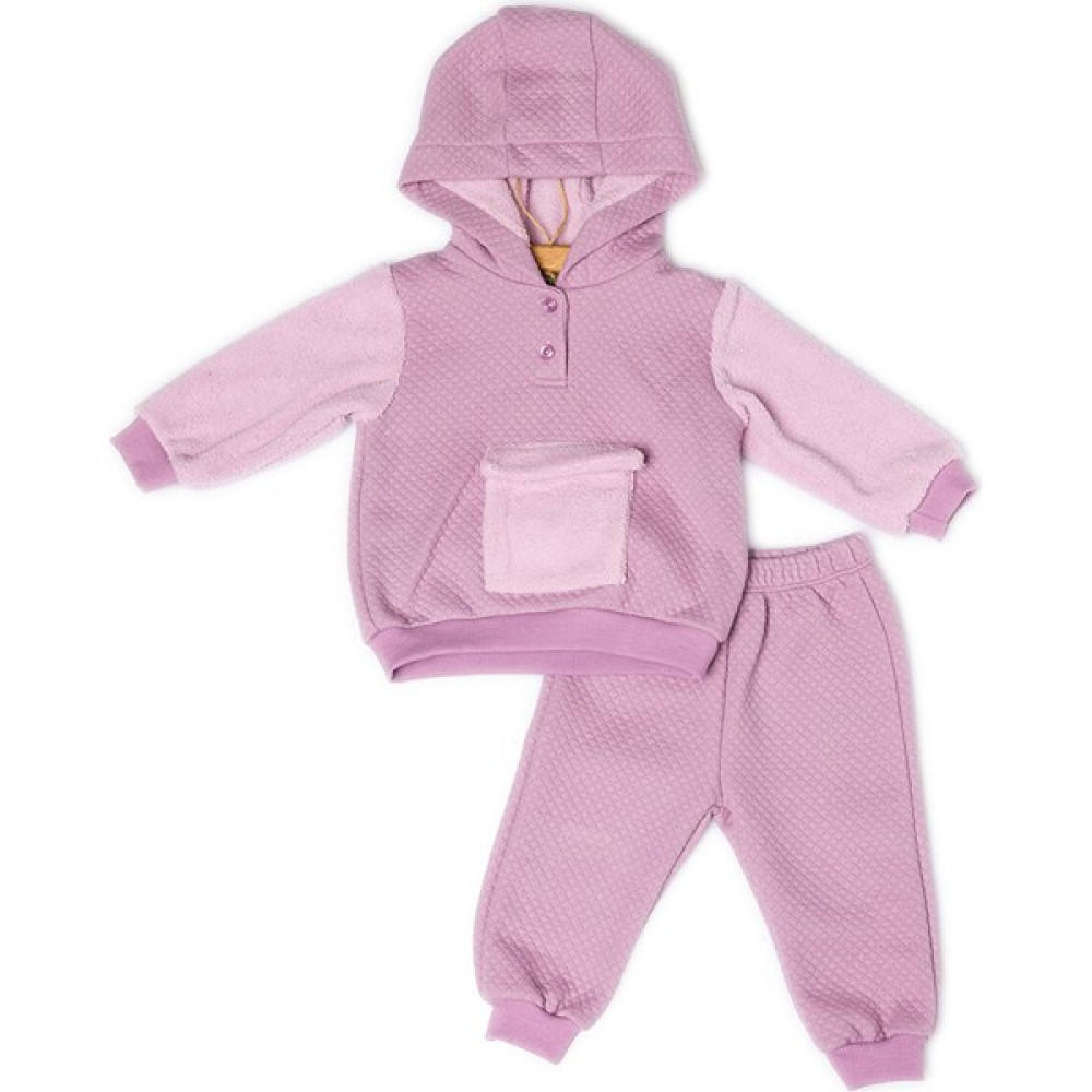 Bebbek Sweet Lilac Sweatshirt-Patiksiz Alt Kız Bebek Bebek Giysi Takım Fiyatı