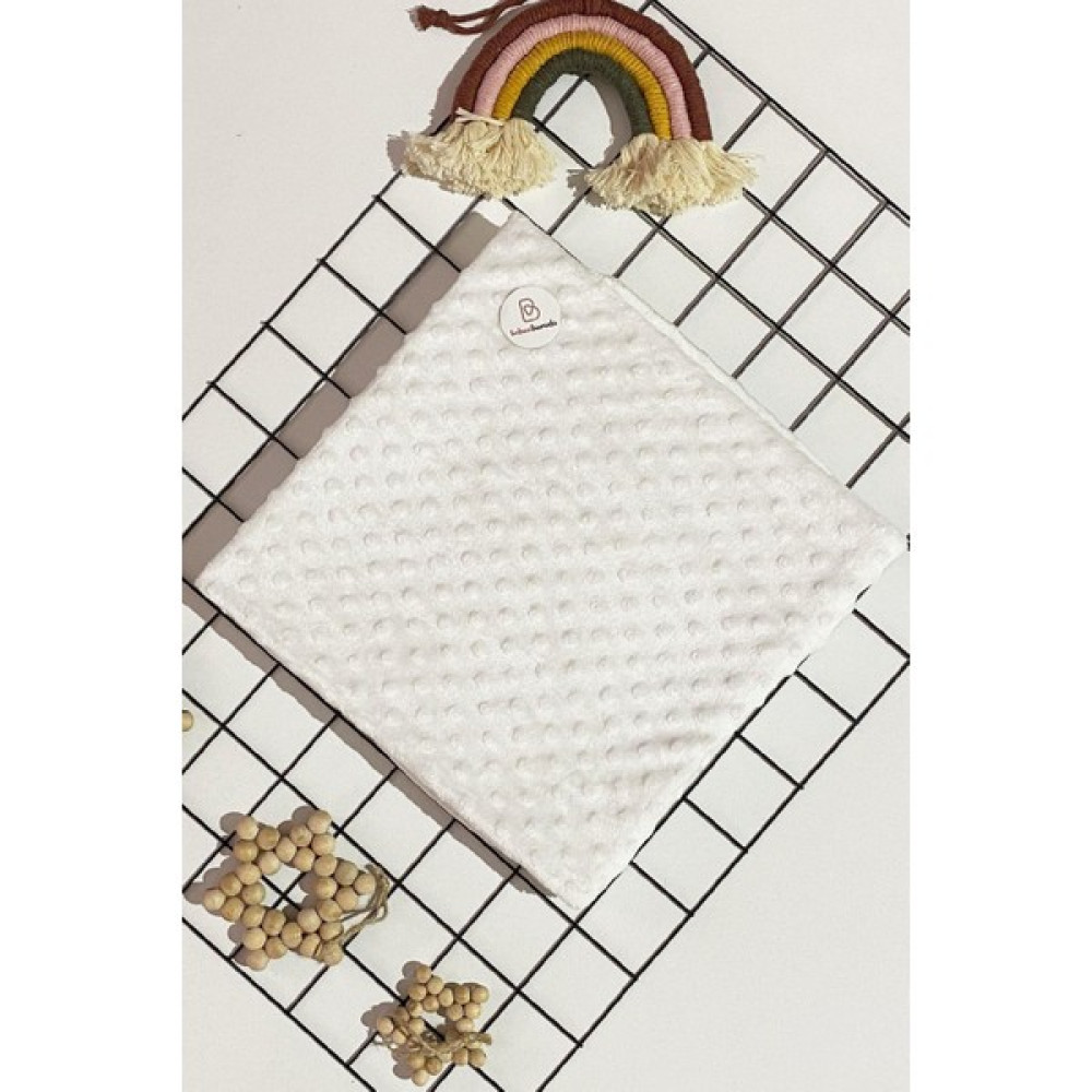 Bebeciburada Bebek Tek Kat Nohut Battaniye 90*90 cm - Krem - 90 x 90 cm Bebek Battaniyesi Fiyatı