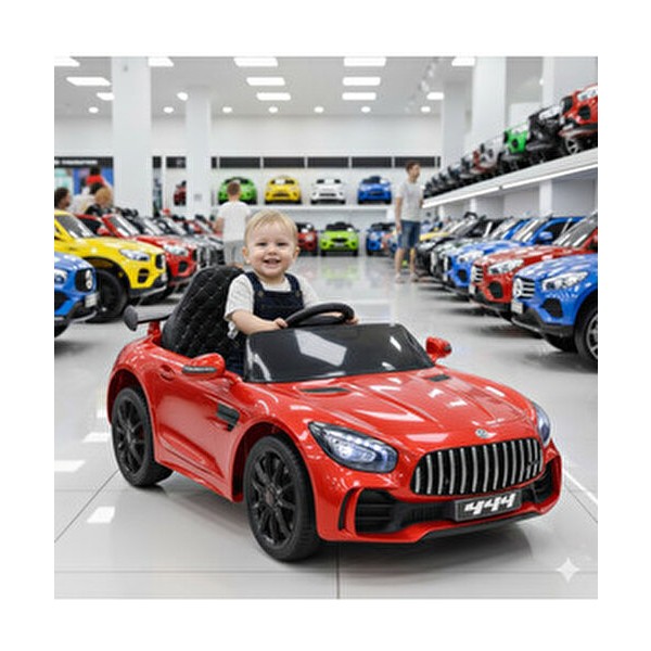 Bebeck 444 Gtr Sport Akülü Araba 12V Uzaktan Kumandalı Babyhope Mercedes - Kırmızı TV Aksesuarları Fiyatı