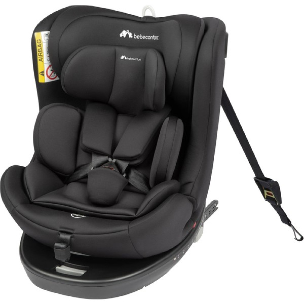 Bebeconfort EvolveFix Plus i-Size 360 Derece Dönebilen Yatabilen İsofix'li 0-36 Kg Oto Koltuğu Black Mist Bebek Oto Koltuğu Fiyatı