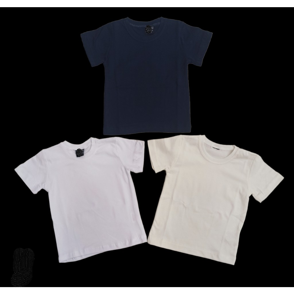 Bebedino Basic Düz Bisiklet Yaka Kısa Kollu Likralı Badi Sweat T-Shirt (3 Lü Paket Krem-Lacivert-Beyaz) Giyim & İç Giyim Fiyatı