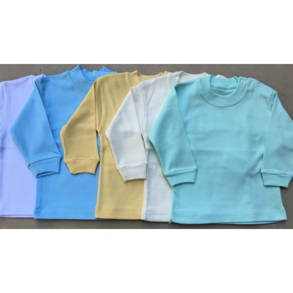 Bebedino Üst Badi Uzun Kol (5 Li Paket) (Beyaz,mavi,sarı,krem,yeşil) Bebek Zıbın Seti Fiyatı