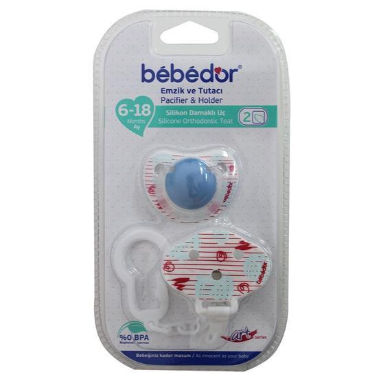 Bebedor 8162 Mavi Emzik ve Tutacı