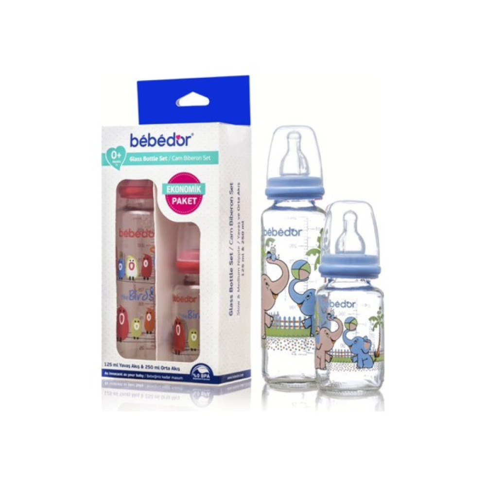 Bebedor Cam Biberon Seti 0+ - 250 ml Biberon Fiyatı
