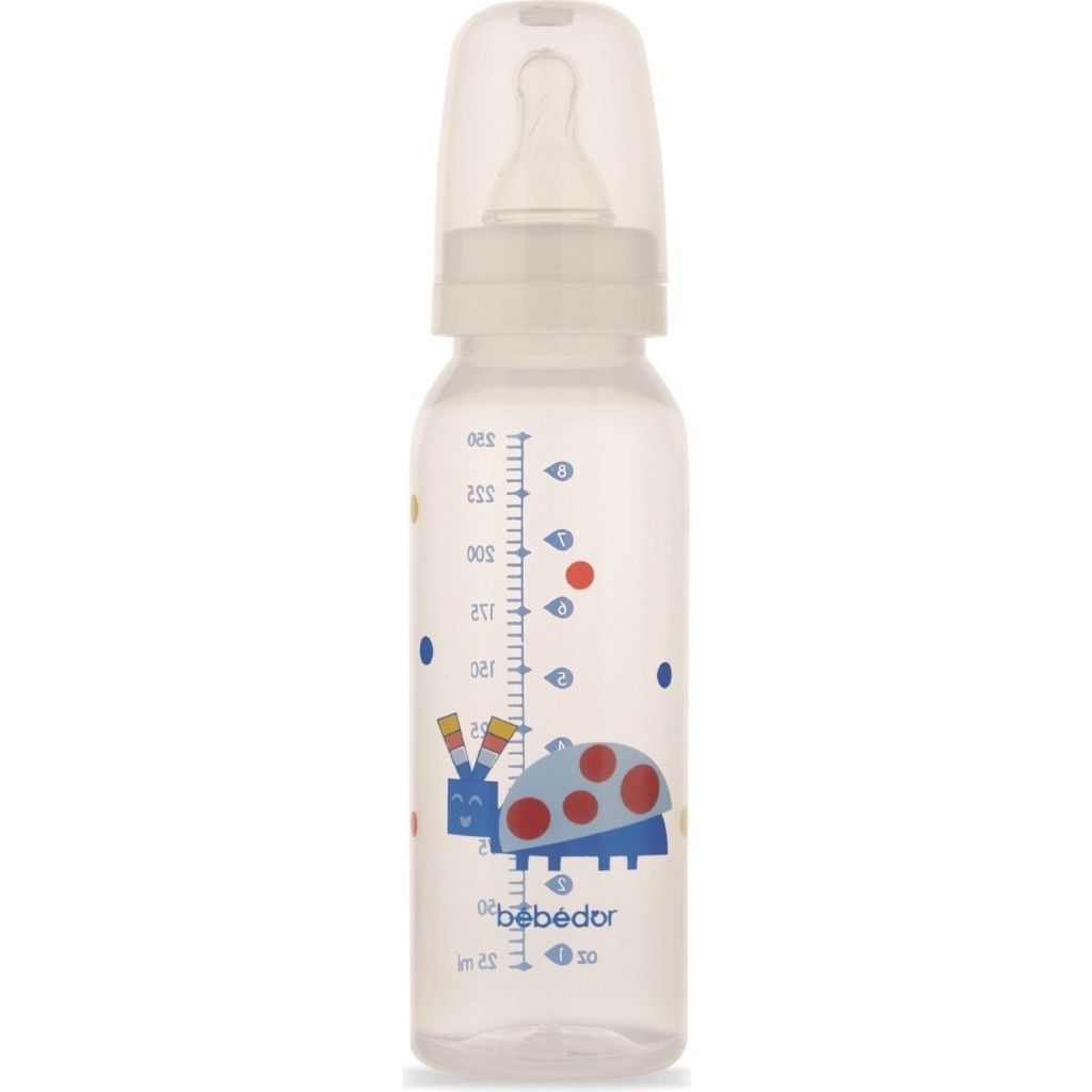 Bebedor Desenli Pp Biberon 250M (KOD:24302) - Mavi - 250 ml Biberon Fiyatı