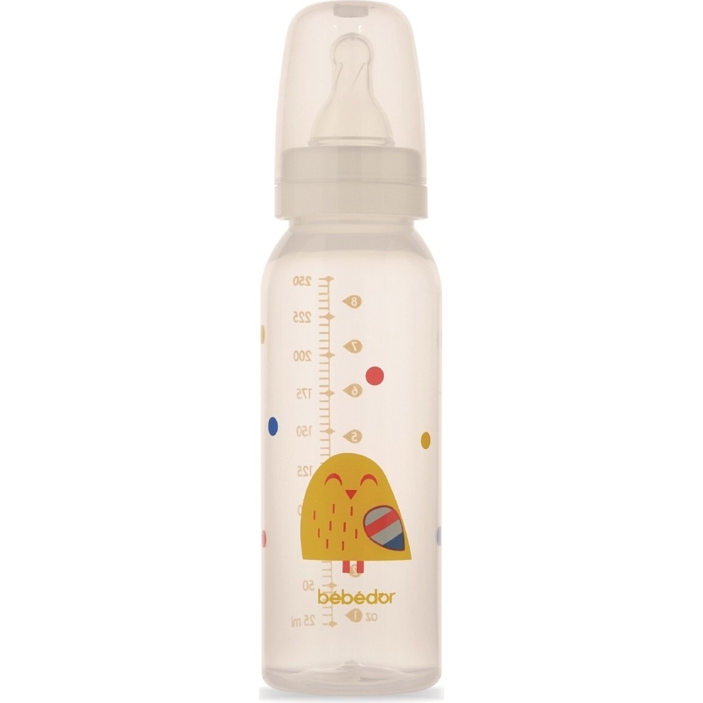 Bebedor Desenli Pp Biberon 250ML (KOD:24302) - Sarı - 250 ml Biberon Fiyatı