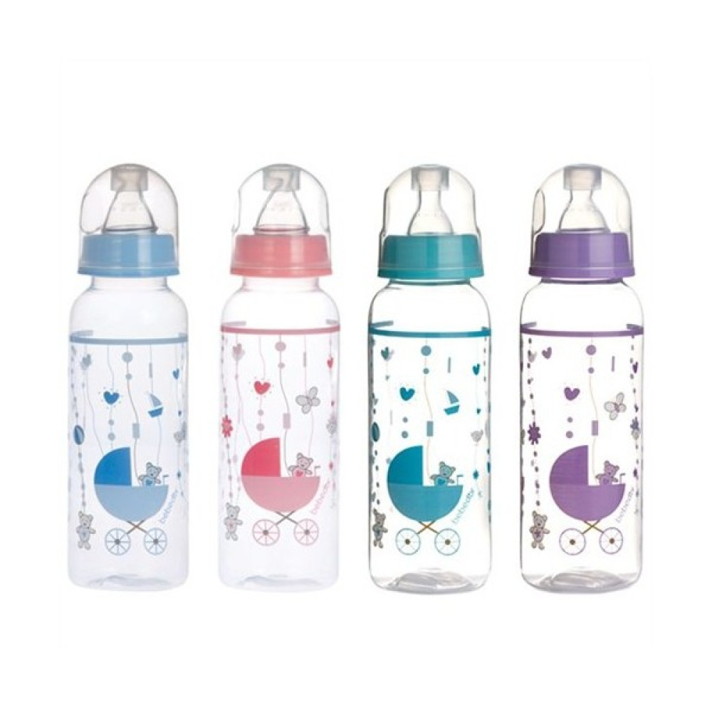 Bebedor Desenli Pp Biberon Orta Akış Emzikli 250 Ml. - 250 ml Biberon Fiyatı