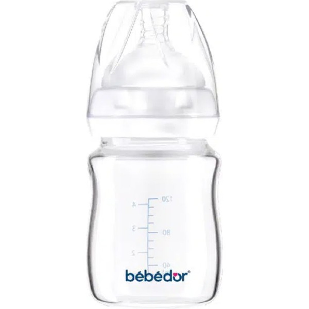 Bebedor Geniş Ağızlı Isıya Dayanıklı Cam Biberon 120 ml Biberon Fiyatı