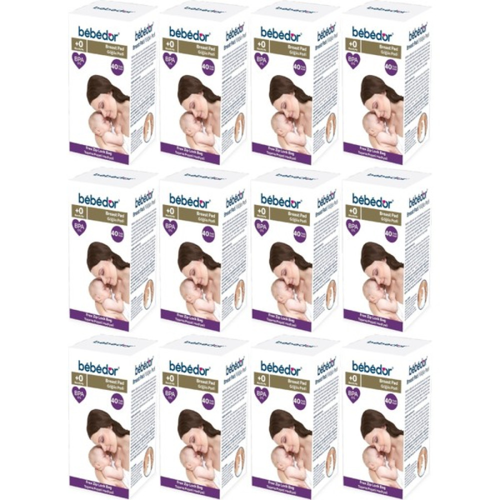 Bebedor Göğüs Pedi 480 Adet (12PK*40) - Standart Oto Boyaları Fiyatı
