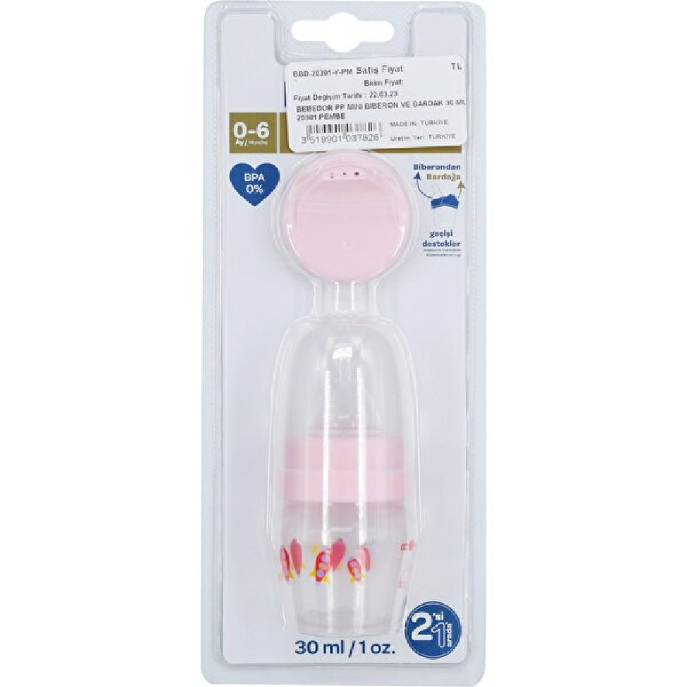 Bebedor Pp Mini Biberon ve Bardak 30 ml 20301 Biberon Fiyatı