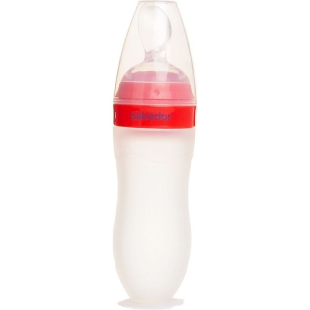 Bebedor Silikon Biberon & Kaşık 120ML - 2351-Damaklı Yavaş Akış Biberon Emziği Fiyatı