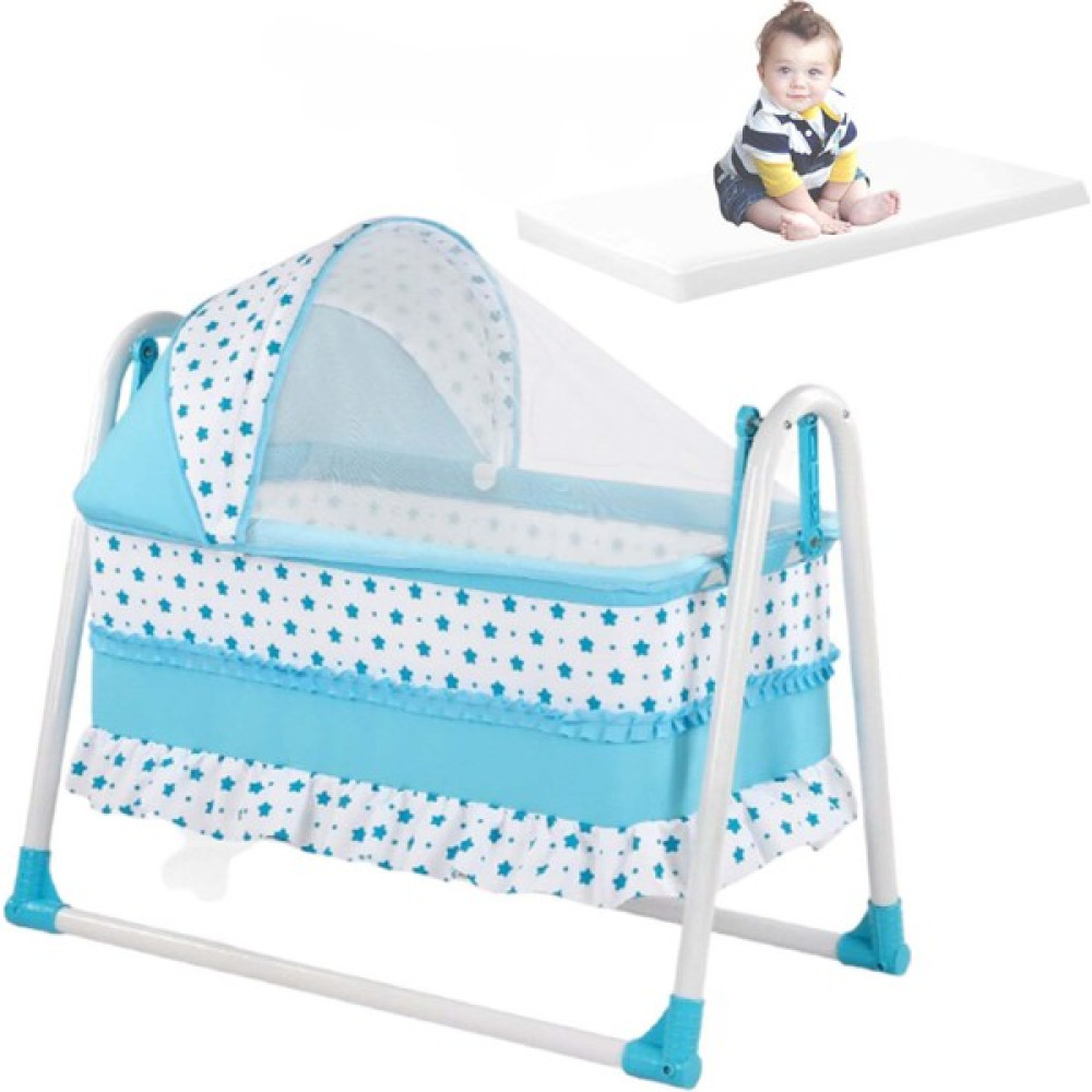 Bebegen Elit Portatif Sallanır Bebek Beşik Mavi Beşik Fiyatı