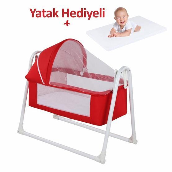 Bebegen Plus Kırmızı Sallanır Beşik
