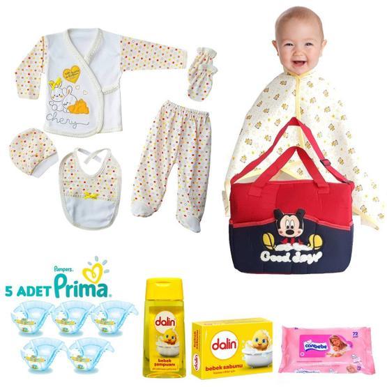 Bebegen Sarı 15 Parça Doğum Seti Bebek Hastane Çıkışı Fiyatı