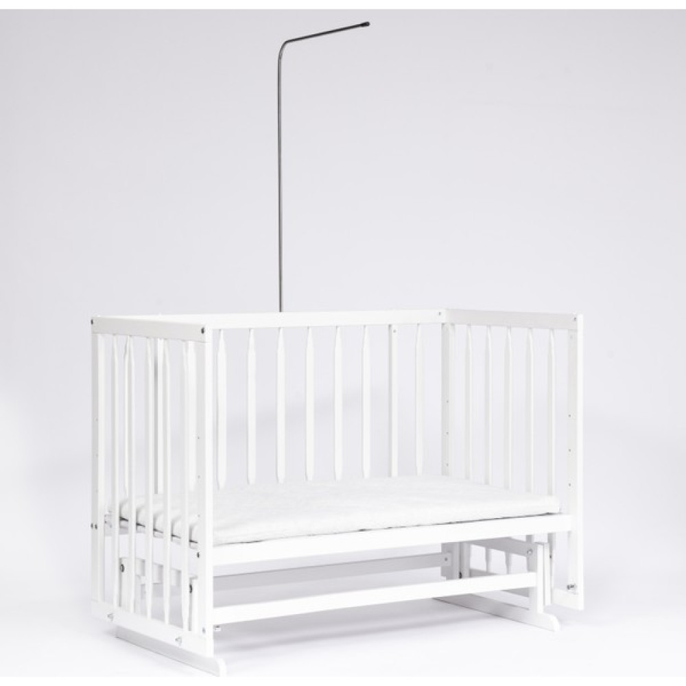 Bebeget Süper Natural Ahşap Beşik 4 Kademeli Beyaz Anne Yanı Sallanır 60X120 + Yataklı Beşik Fiyatı