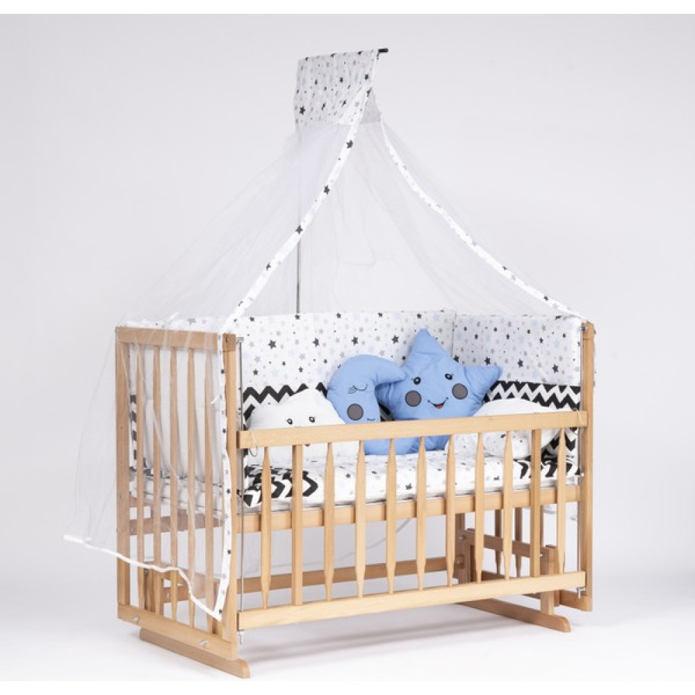 Bebeget Vernikli Ahşap 60x120 Beşik 4 Kademeli Anne Yanı Sallanır Bebek Beşiği-Uyku Seti+Yatak D4 Beşik Fiyatı