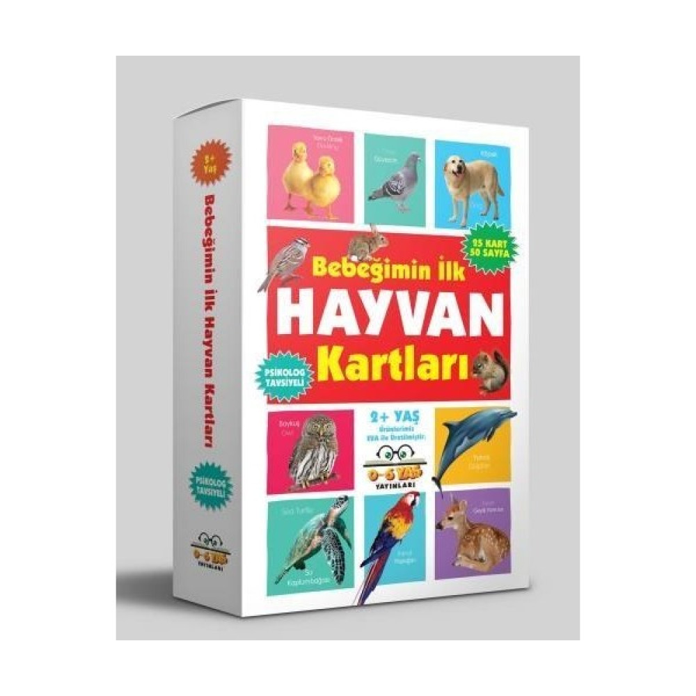 Bebeğimin İlk Hayvan Kartları / 2+ Yaş - Zihinsel Gelişim Kitapları Fiyatı