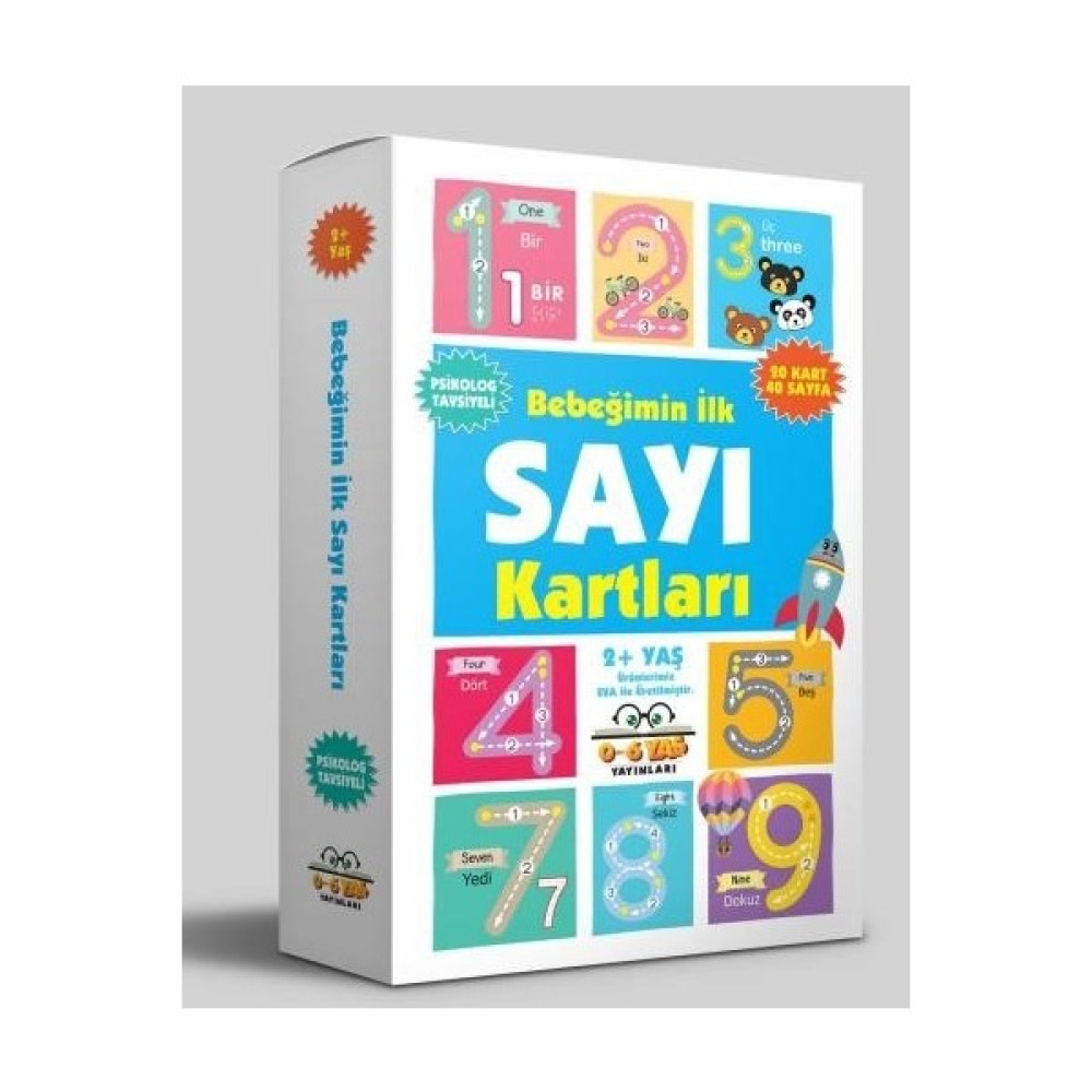 Bebeğimin İlk Sayı Kartları / 2+ Yaş - Zihinsel Gelişim Kitapları Fiyatı