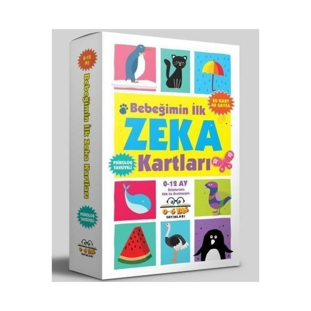 Bebeğimin İlk Zeka Kartları / 0-12 Ay - Zihinsel Gelişim Kitapları Fiyatı