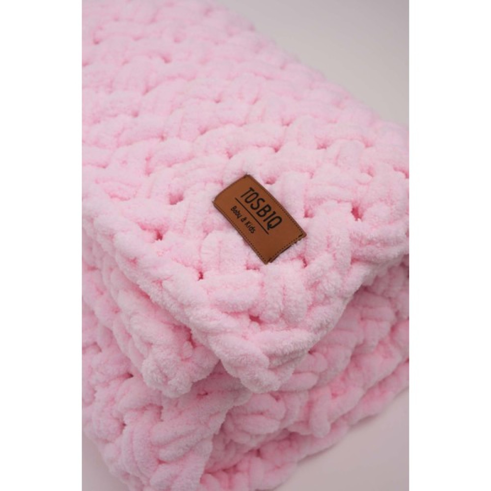 Bebek Battaniye Kundaklama Örtüsü Kız Pembe 100x100cm Alize Puffy Yumuşak Battaniye Mevlüt Hediyesi Organik Sertifika by Tosbiq Baby Made in Turkey Bebek Battaniyesi Fiyatı