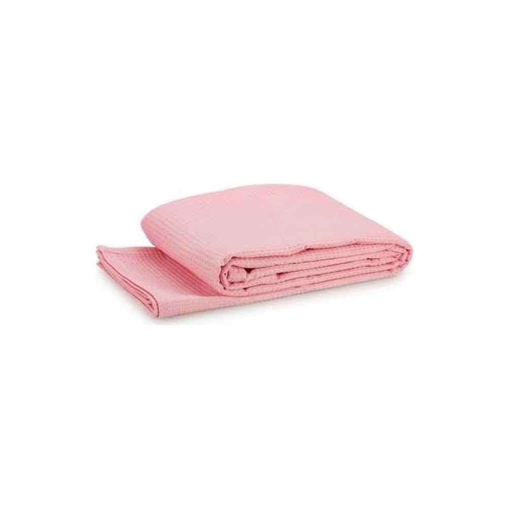 Bebek/ Çocuk %100 Pamuklu 100 x 150 cm Pike (Düz Pembe) - Pembe - 100x150 Bebek Battaniyesi Fiyatı