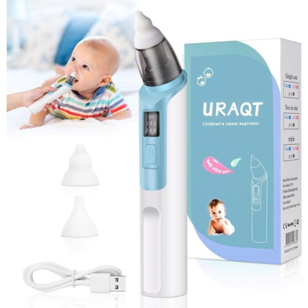 Bebek Elektrikli Burun Aspiratörü 6 Emiş Seviyesi, USB Şarjlı, Güvenli ve Hijyenik Burun Aspiratörü Fiyatı