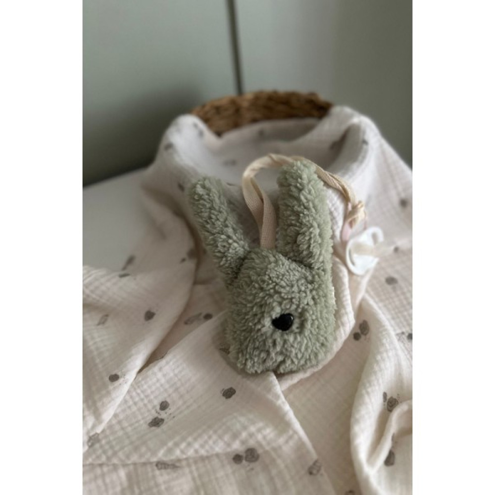 Bebek Emzik Askısı Bunny Mint Yeşil Bebek Beslenme Gereçleri Fiyatı